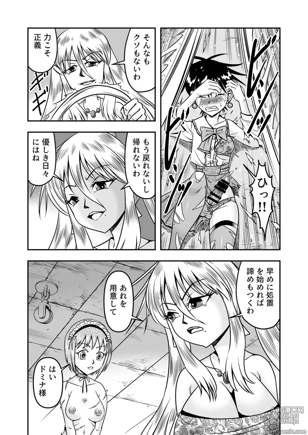Page 17 of doujinshi Etsugyaku to iu Kumonoi ni Torawarete Josou Mazo ni Ochiru Boku