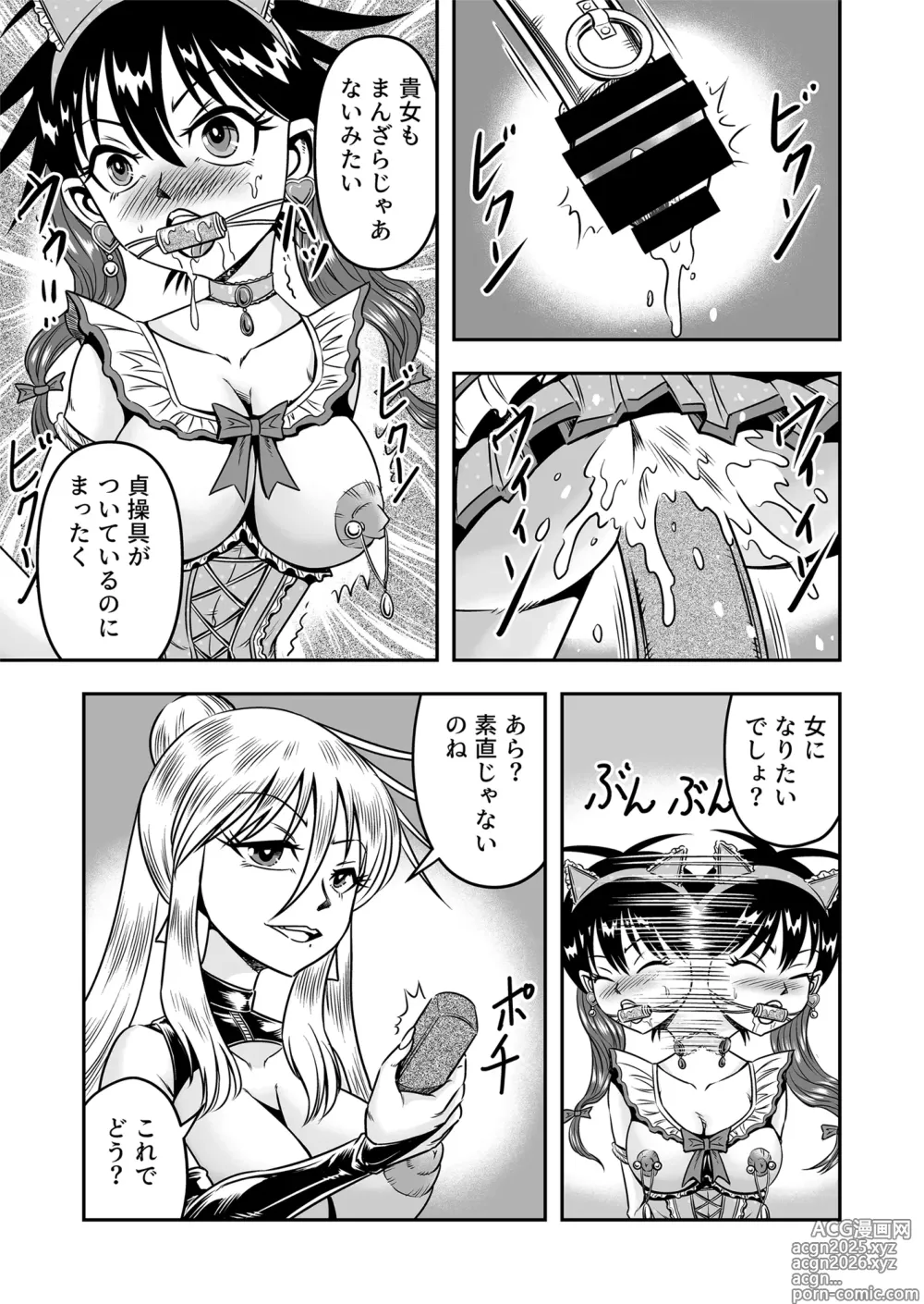 Page 33 of doujinshi Etsugyaku to iu Kumonoi ni Torawarete Josou Mazo ni Ochiru Boku