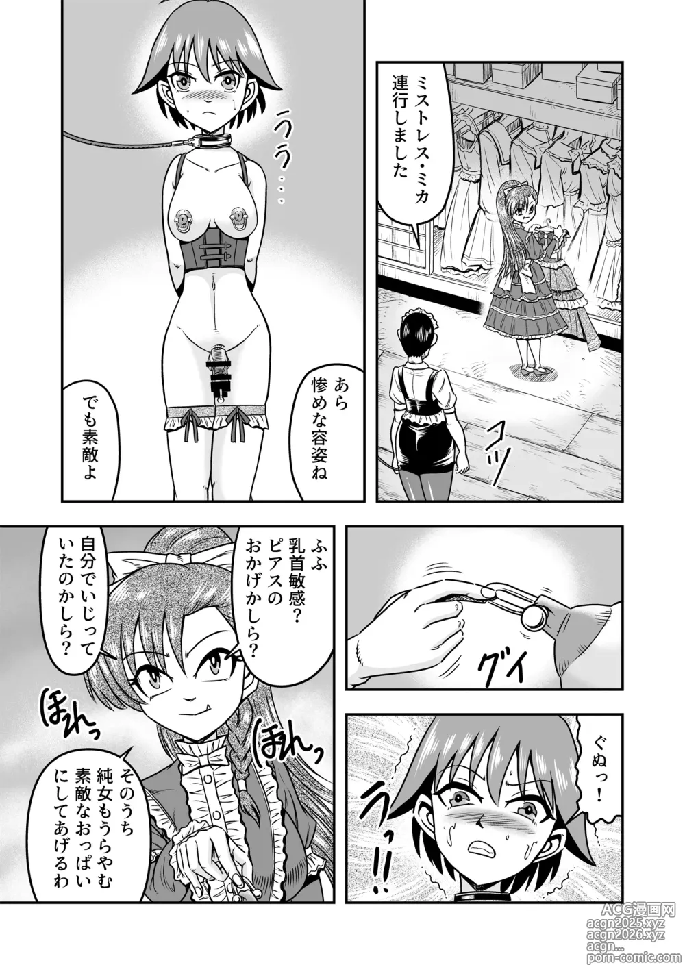 Page 27 of doujinshi Otoko no Musume o Tsukamaetanode Josou Mazo to Shite Kaimasu wa