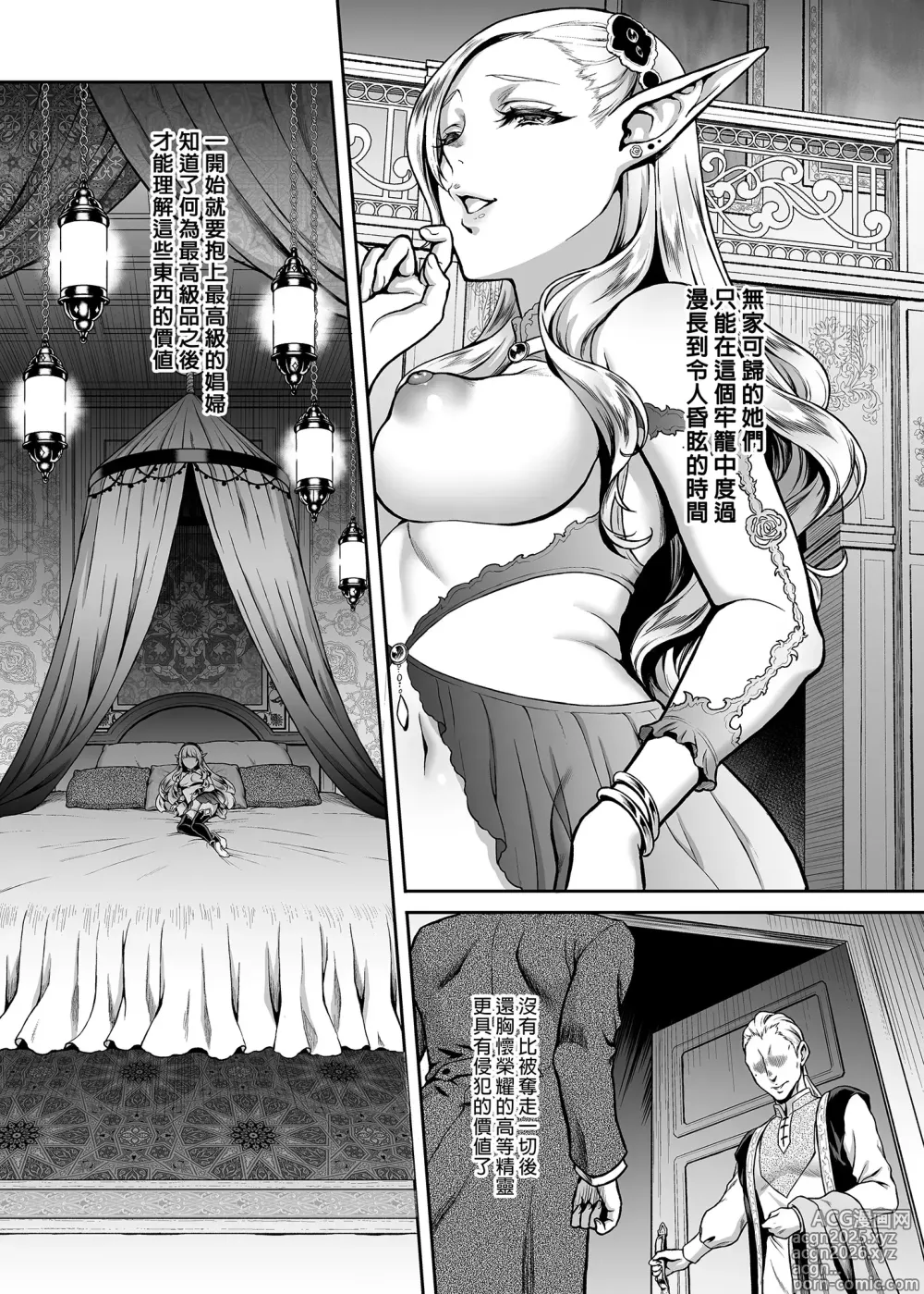 Page 8 of manga 悠久の娼エルフ 1-6  （6未汉化）