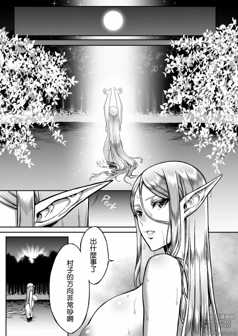 Page 3 of manga 黄昏の娼エルフ 1-7 （7未汉化）