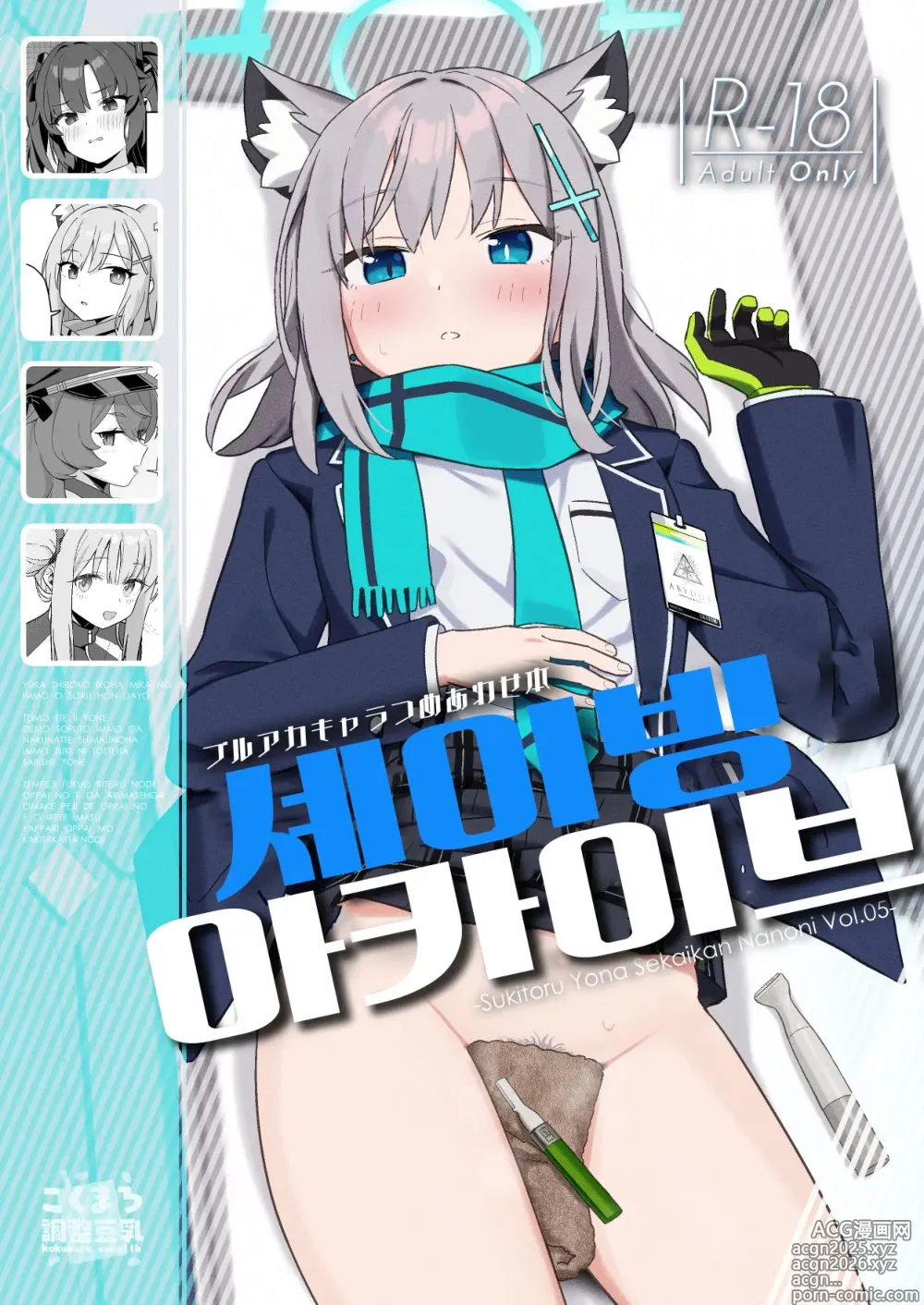 Page 1 of doujinshi 셰이빙 아카이브