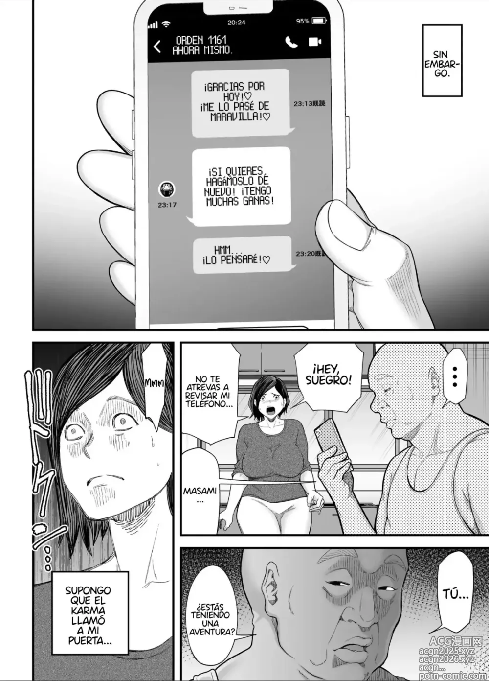Page 13 of doujinshi El día en que me convertí en la mujer de mi suegro