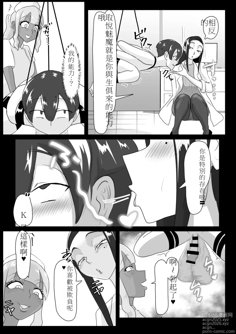 Page 8 of manga 搾精契約～女医と黒ギャルサキュバスの淫靡な誘惑