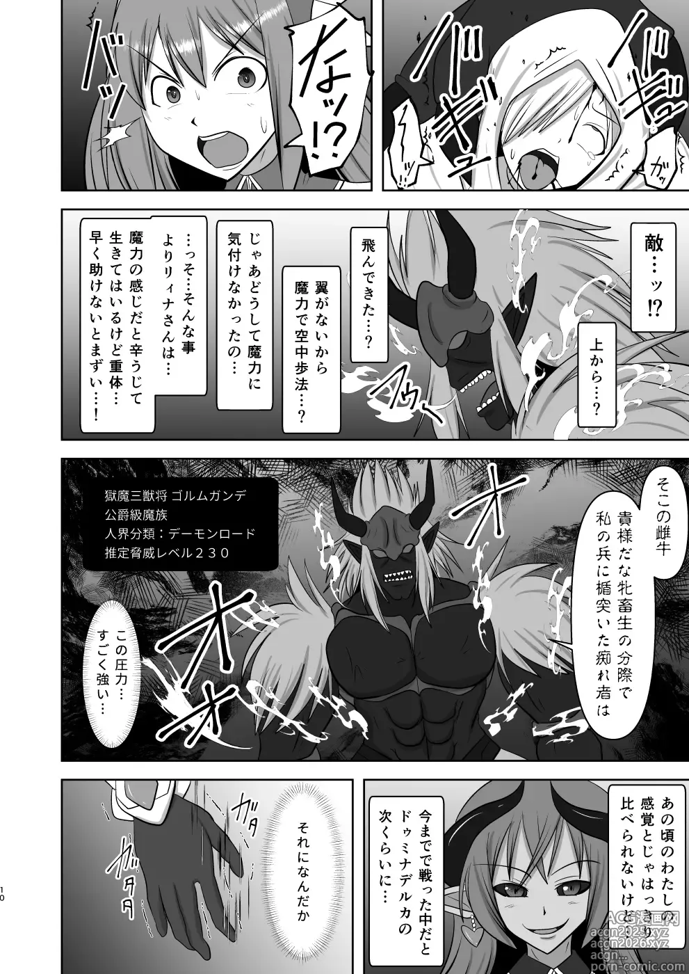 Page 9 of doujinshi Raygis Valicess Elsain Zyaku Niku Hai Hazi