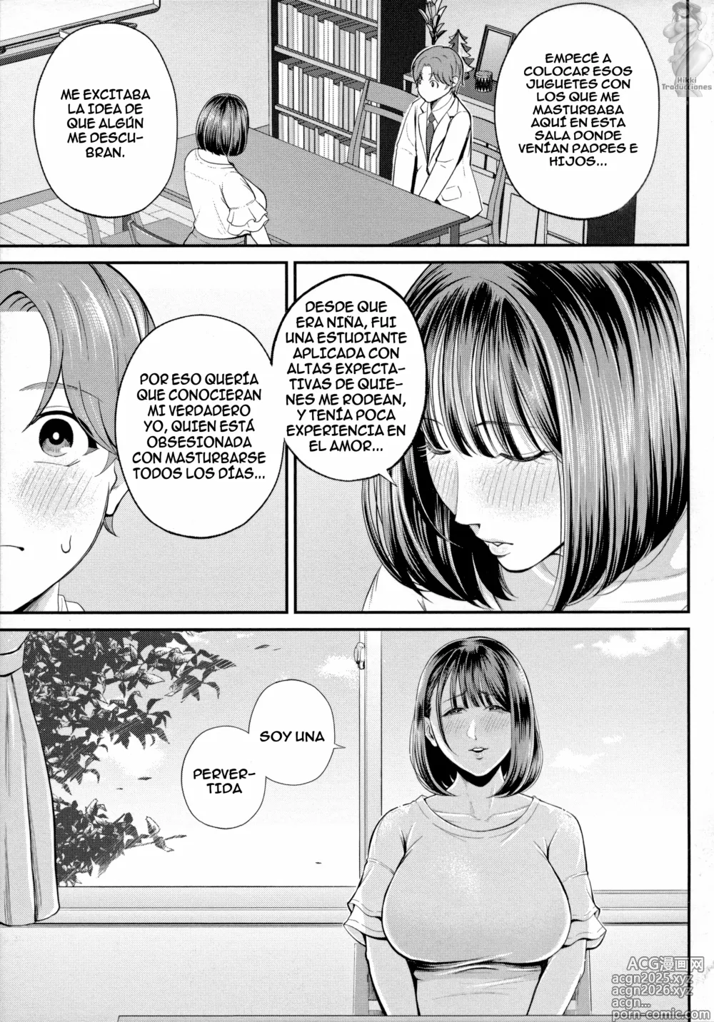 Page 17 of manga Haciéndolo con mi Sensei