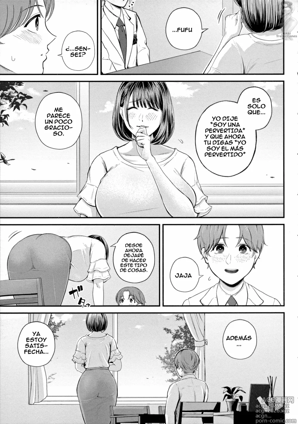 Page 19 of manga Haciéndolo con mi Sensei