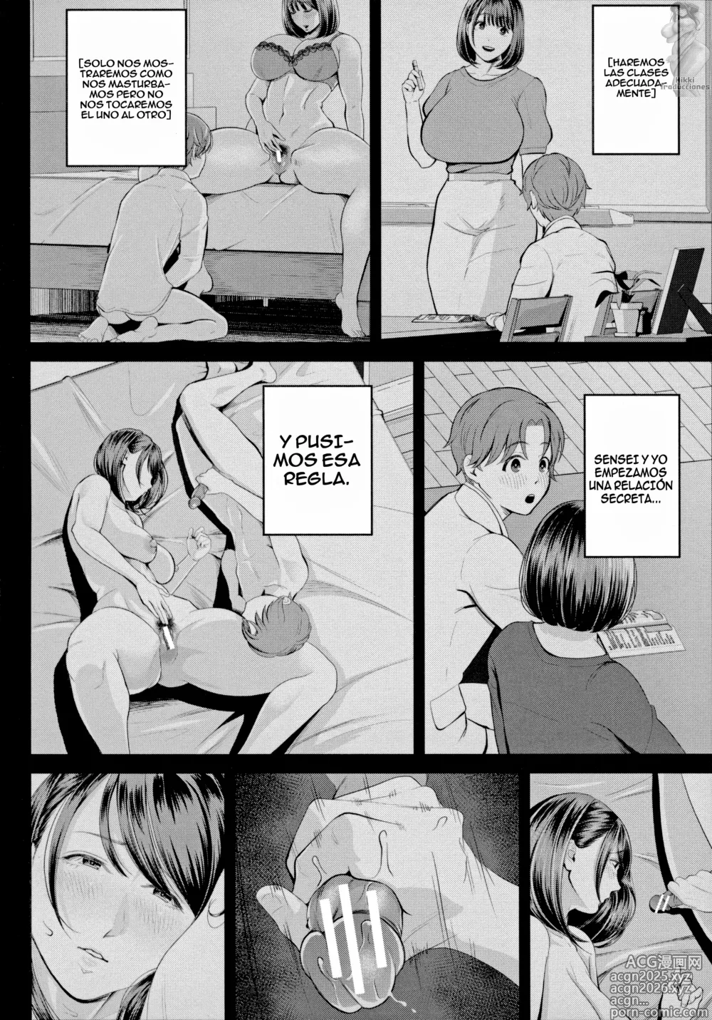 Page 32 of manga Haciéndolo con mi Sensei