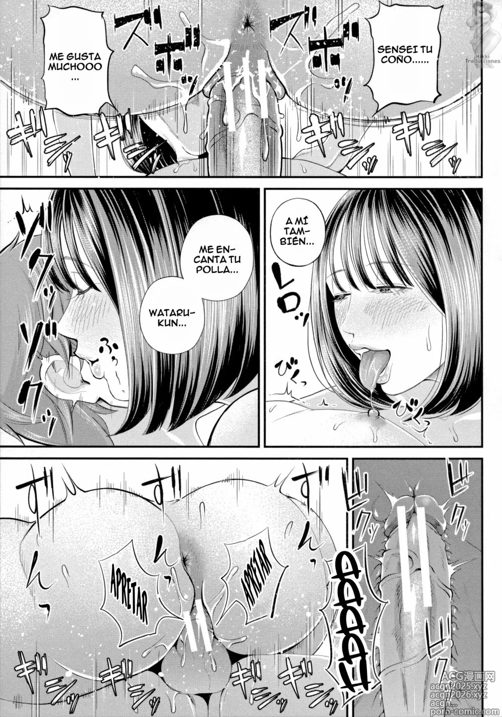 Page 49 of manga Haciéndolo con mi Sensei
