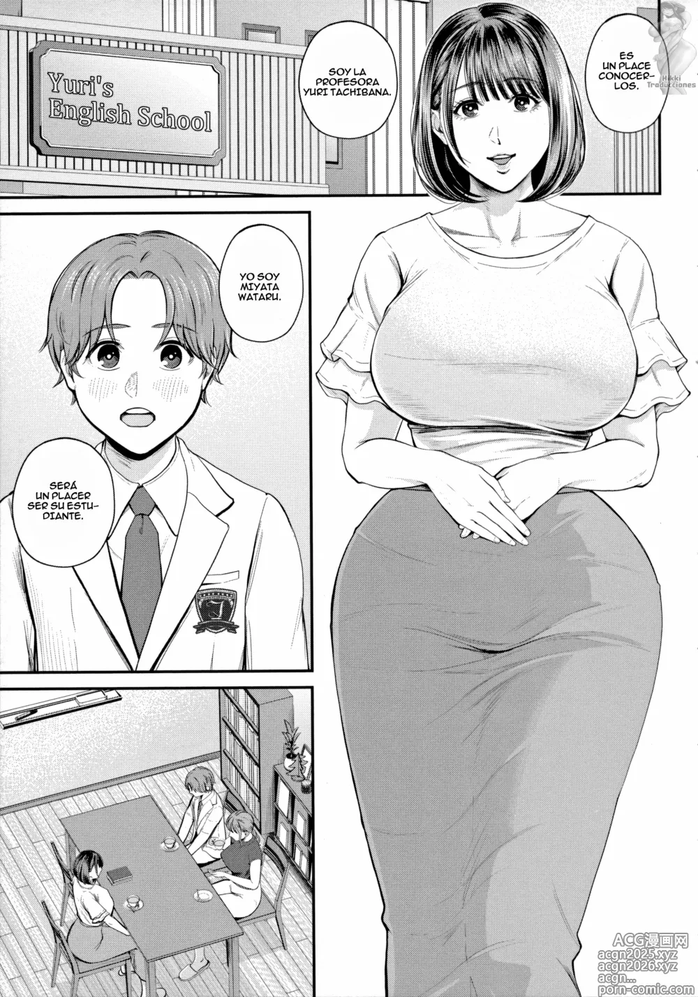 Page 7 of manga Haciéndolo con mi Sensei