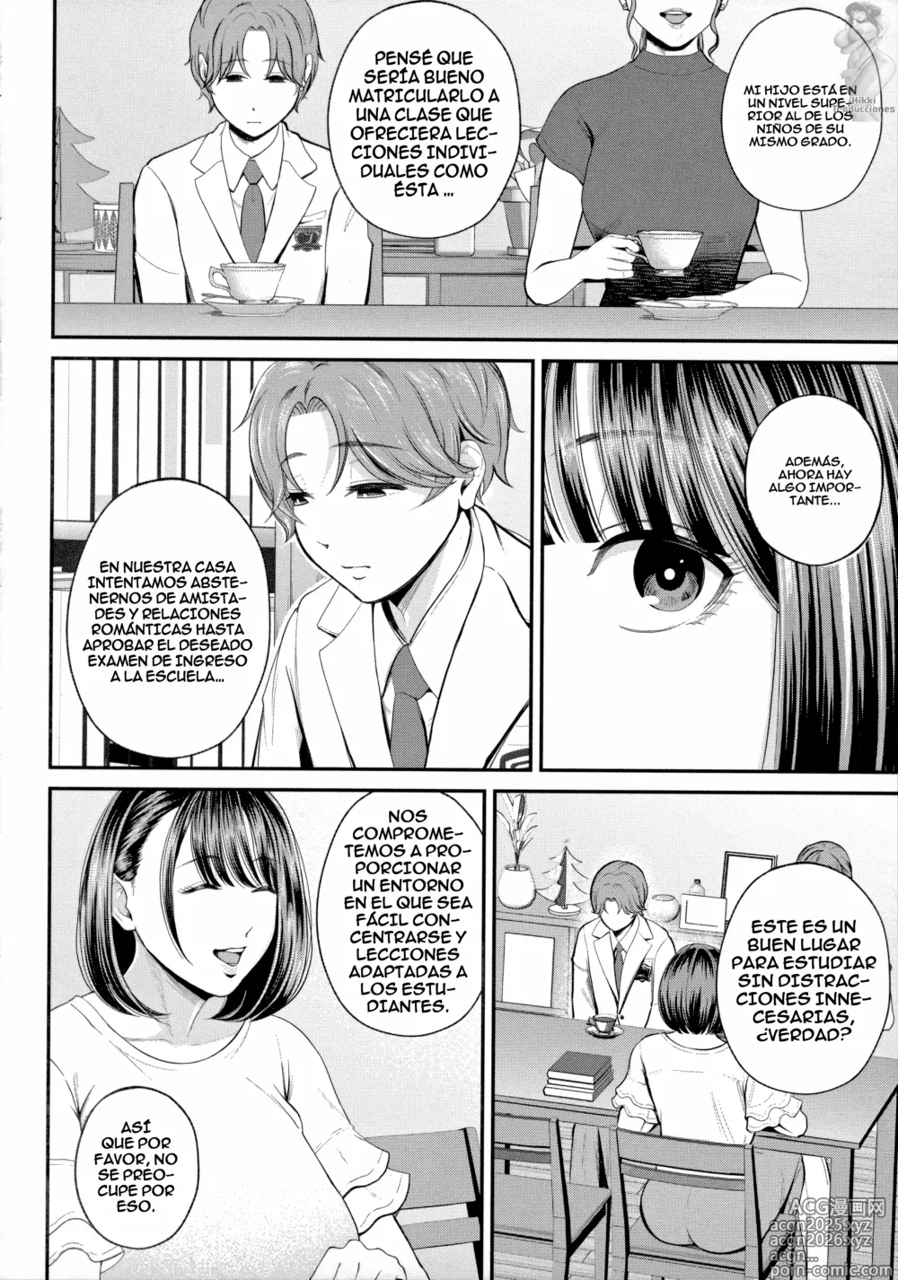 Page 8 of manga Haciéndolo con mi Sensei