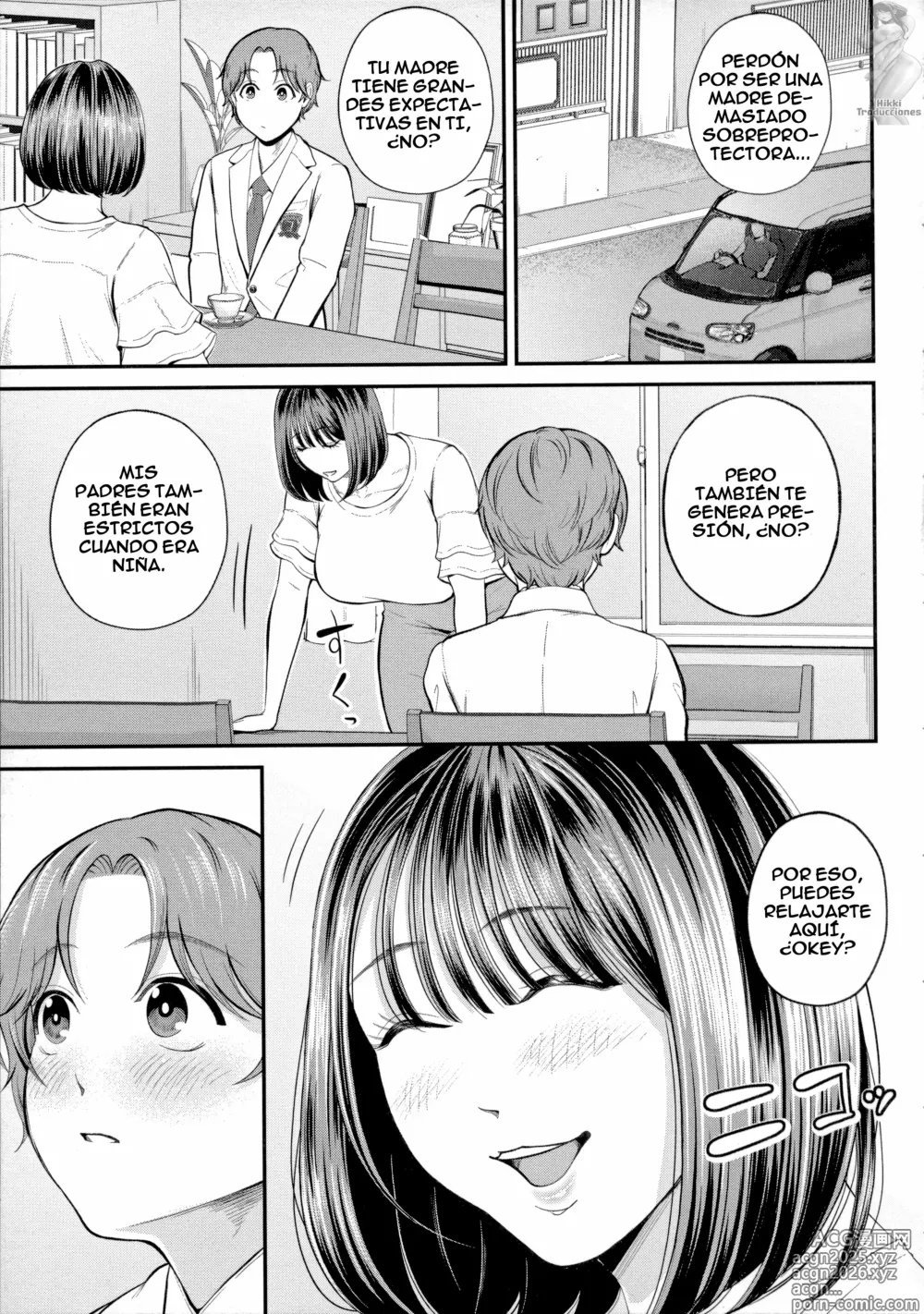 Page 9 of manga Haciéndolo con mi Sensei