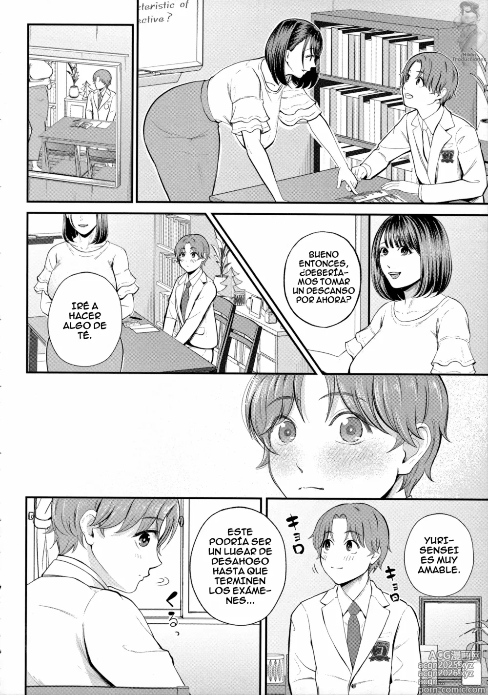 Page 10 of manga Haciéndolo con mi Sensei
