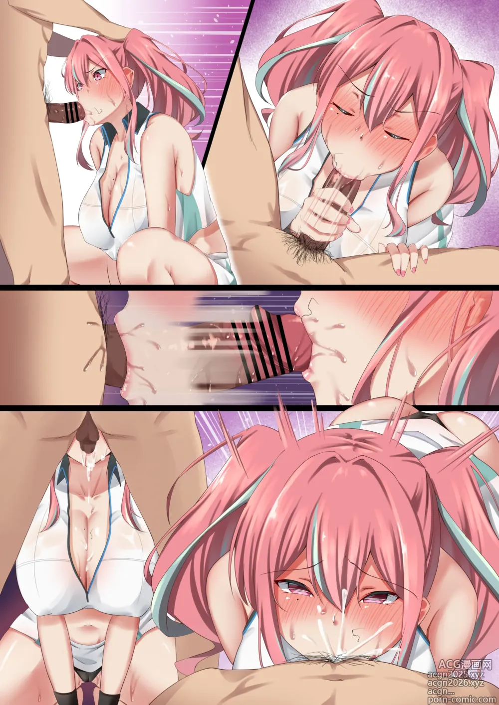 Page 40 of doujinshi Bakunyuu Gal no Ore no Kanojo ga TenniCir no Yarichin Otoko ni Netorareta Hanashi