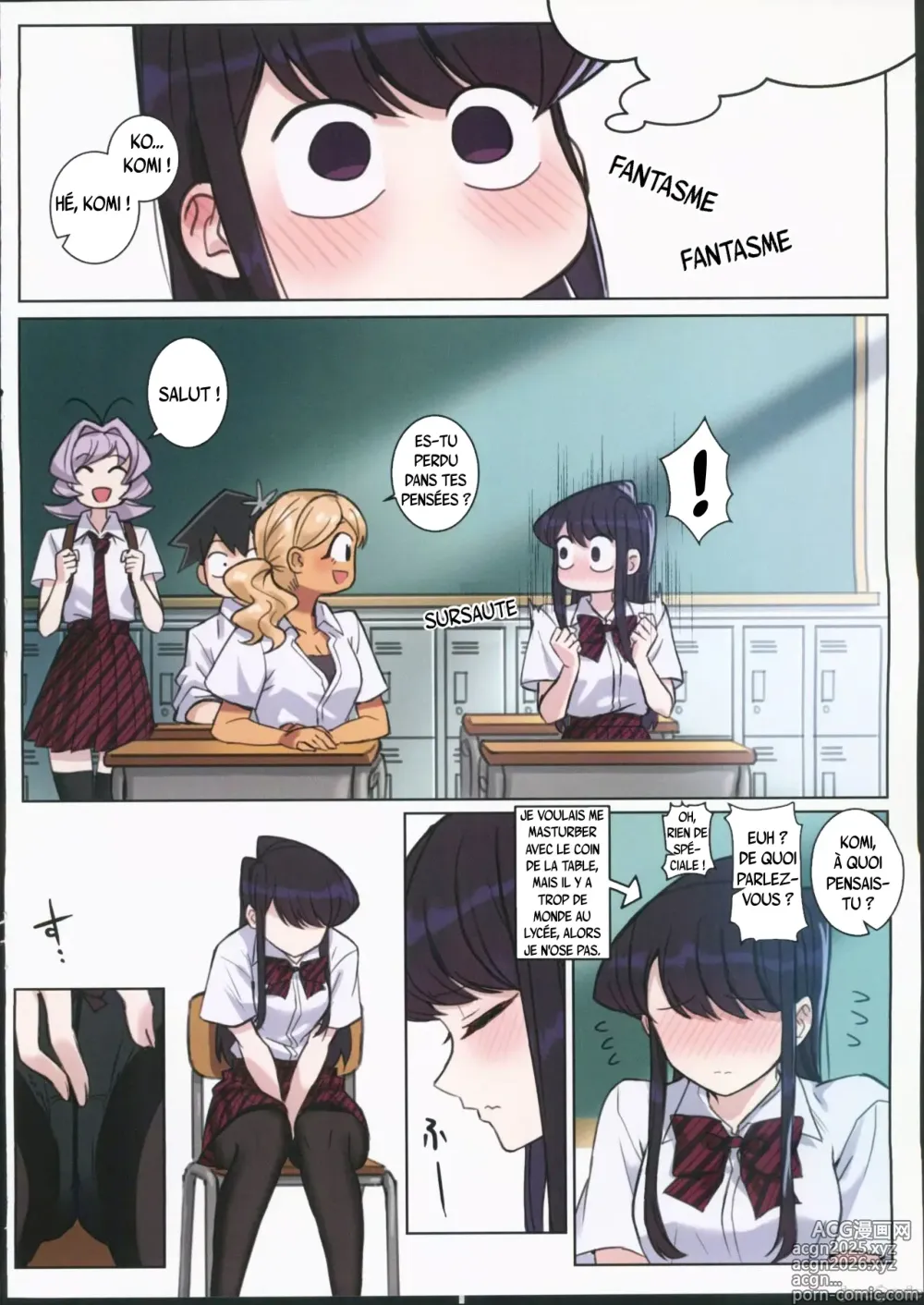 Page 11 of doujinshi Komi-san a des idées étranges sur le sexe. Volume 2
