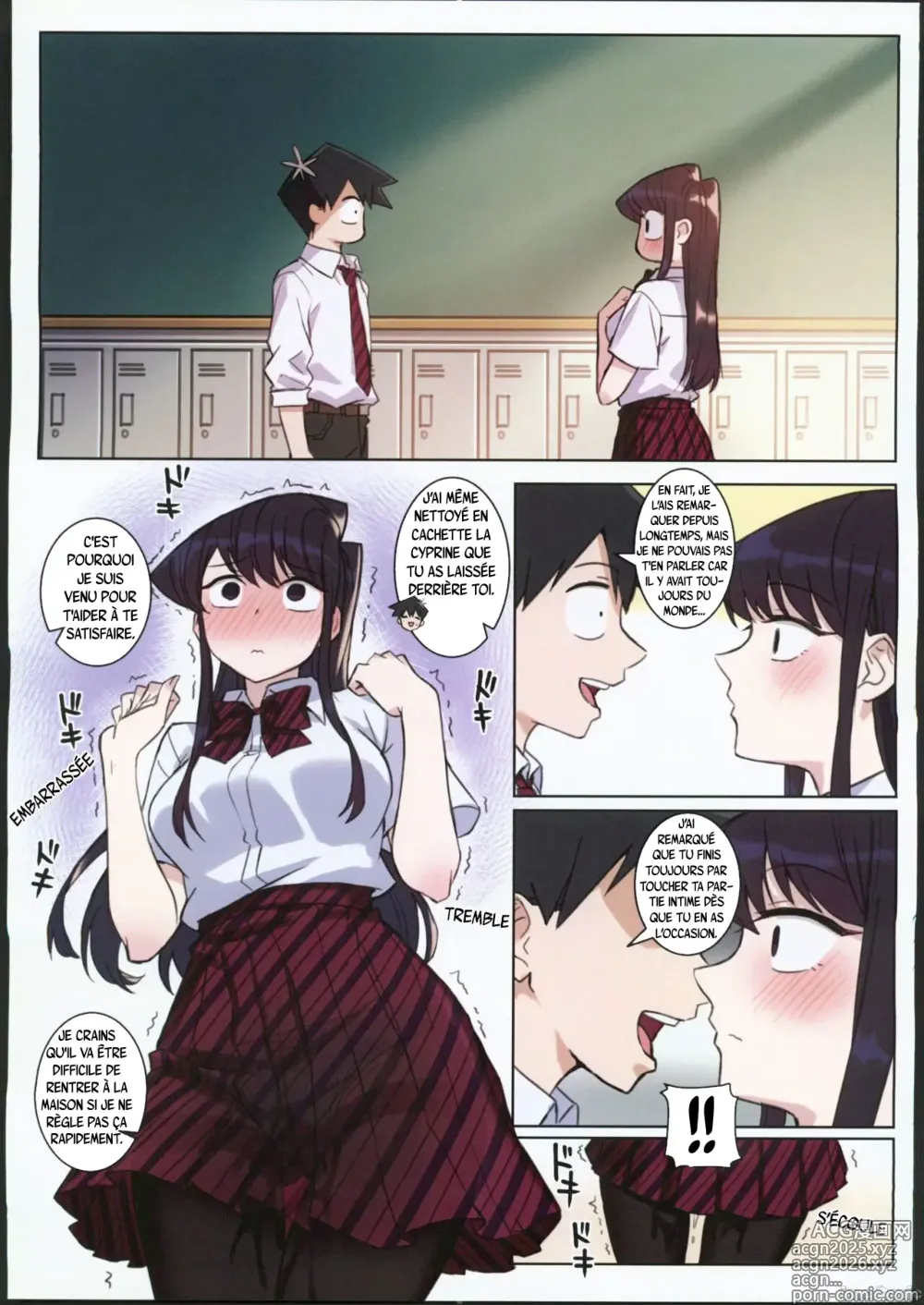 Page 16 of doujinshi Komi-san a des idées étranges sur le sexe. Volume 2
