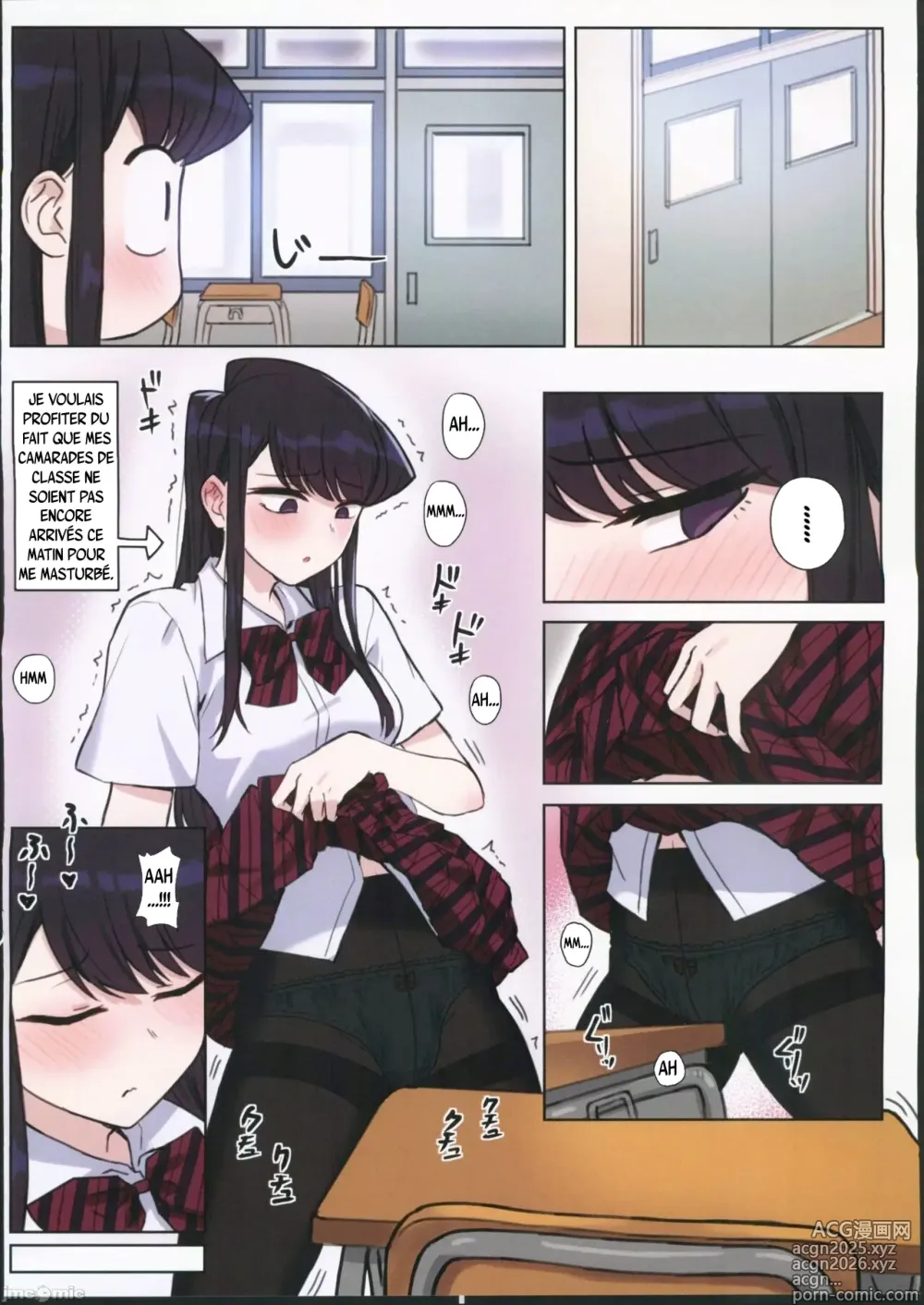 Page 7 of doujinshi Komi-san a des idées étranges sur le sexe. Volume 2