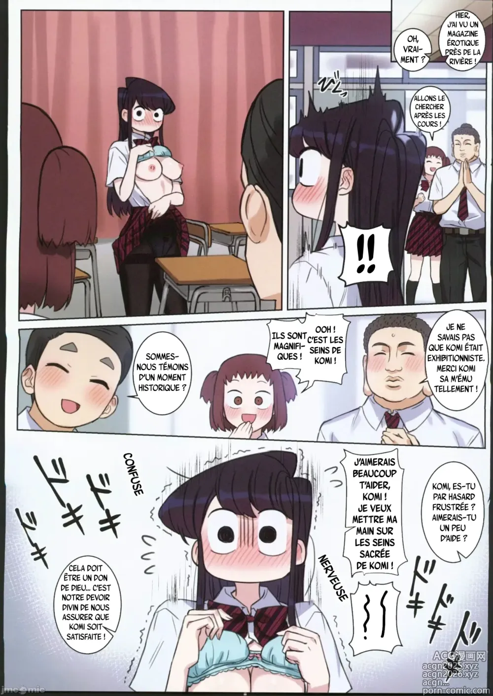 Page 8 of doujinshi Komi-san a des idées étranges sur le sexe. Volume 2