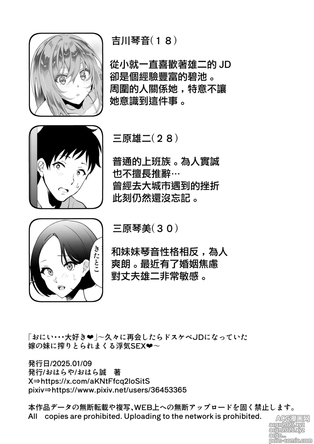 Page 85 of doujinshi 「哥哥...喜歡你♥」〜時隔多年再次重逢老婆的妹妹卻成長為一個風騷JD並被她不停榨取出軌做愛的故事♥〜