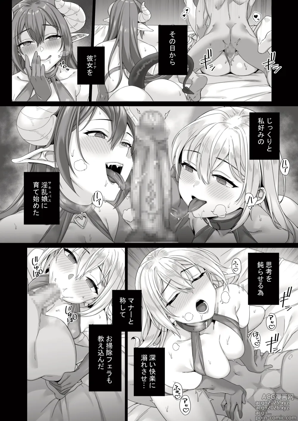 Page 18 of doujinshi Seijo ga Inma ni Ochiru Made