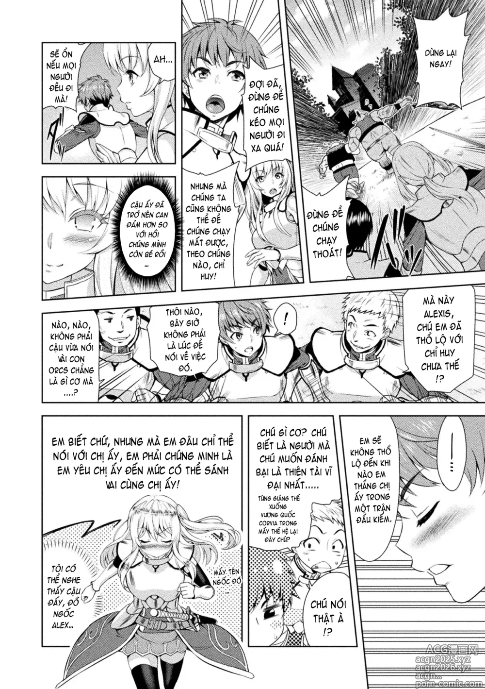 Page 12 of doujinshi ERONA Orc no Inmon ni Okasareta Onna Kishi no Matsuro