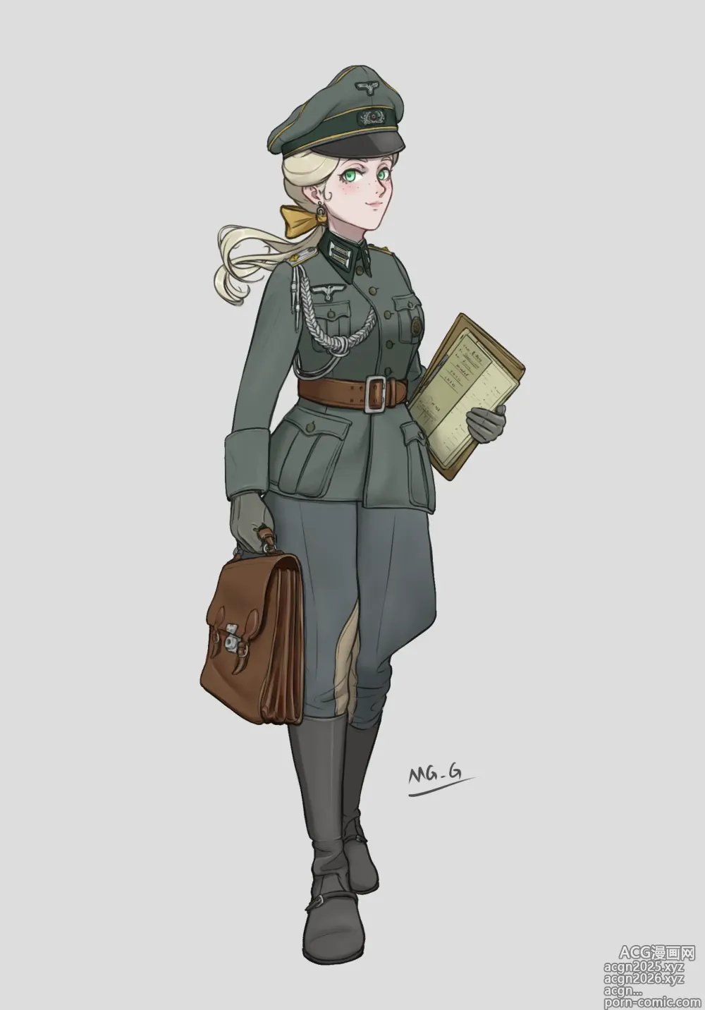 Page 8 of imageset 军装少女