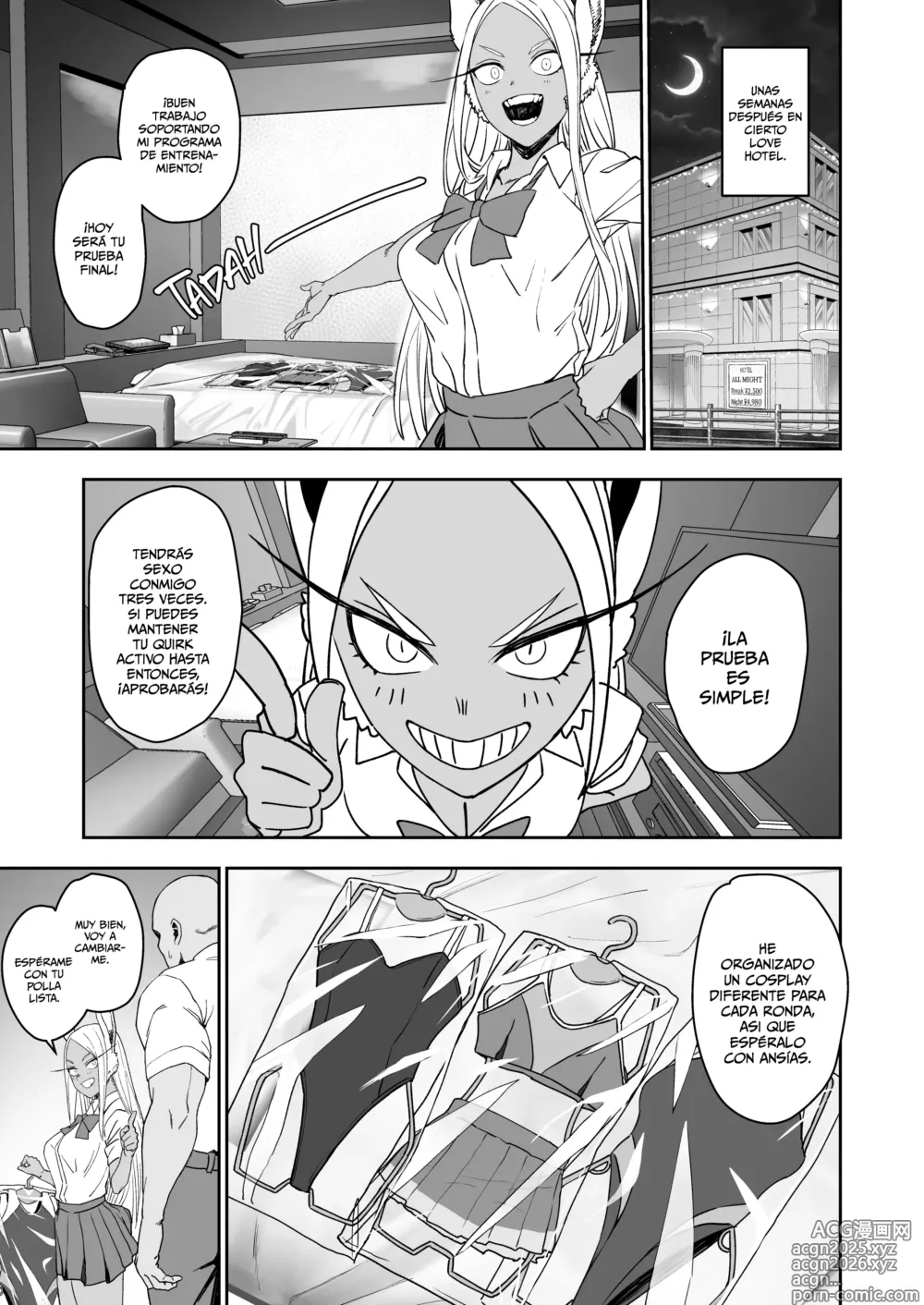 Page 14 of doujinshi Programa de Entrenamiento Secreto de Mirko