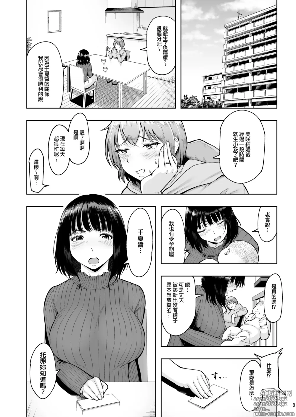Page 7 of manga Hitozuma Ninkatsu Club 2