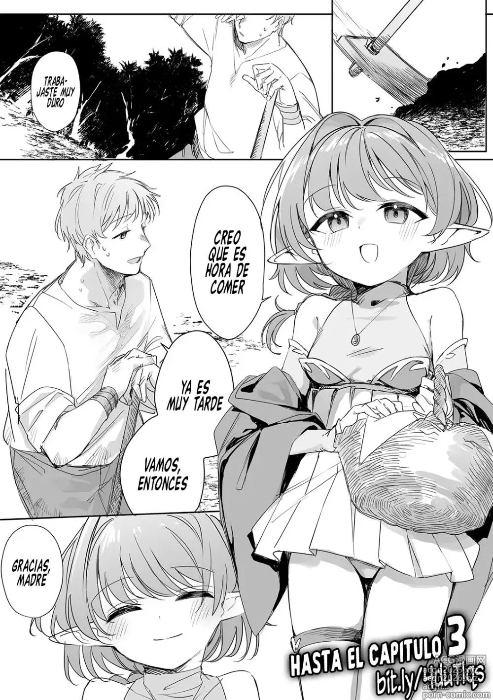 Page 2 of manga Mi Pequeña Mamá Elfa ~Maternidad Prohibida con las Pequeñas Elfas~ Cap. 1