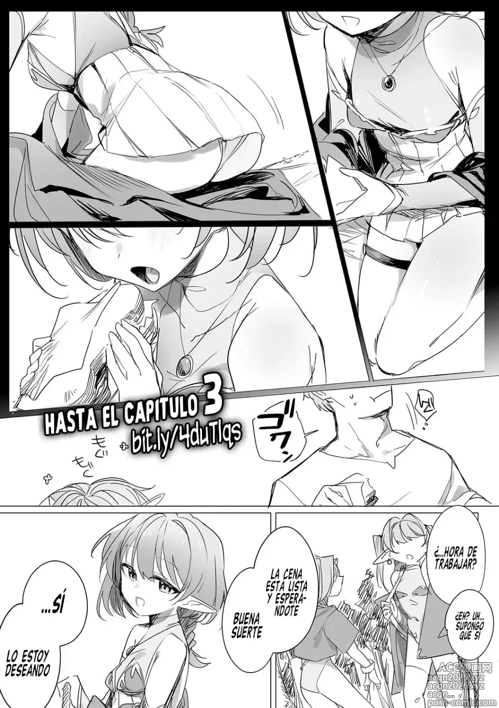 Page 4 of manga Mi Pequeña Mamá Elfa ~Maternidad Prohibida con las Pequeñas Elfas~ Cap. 1