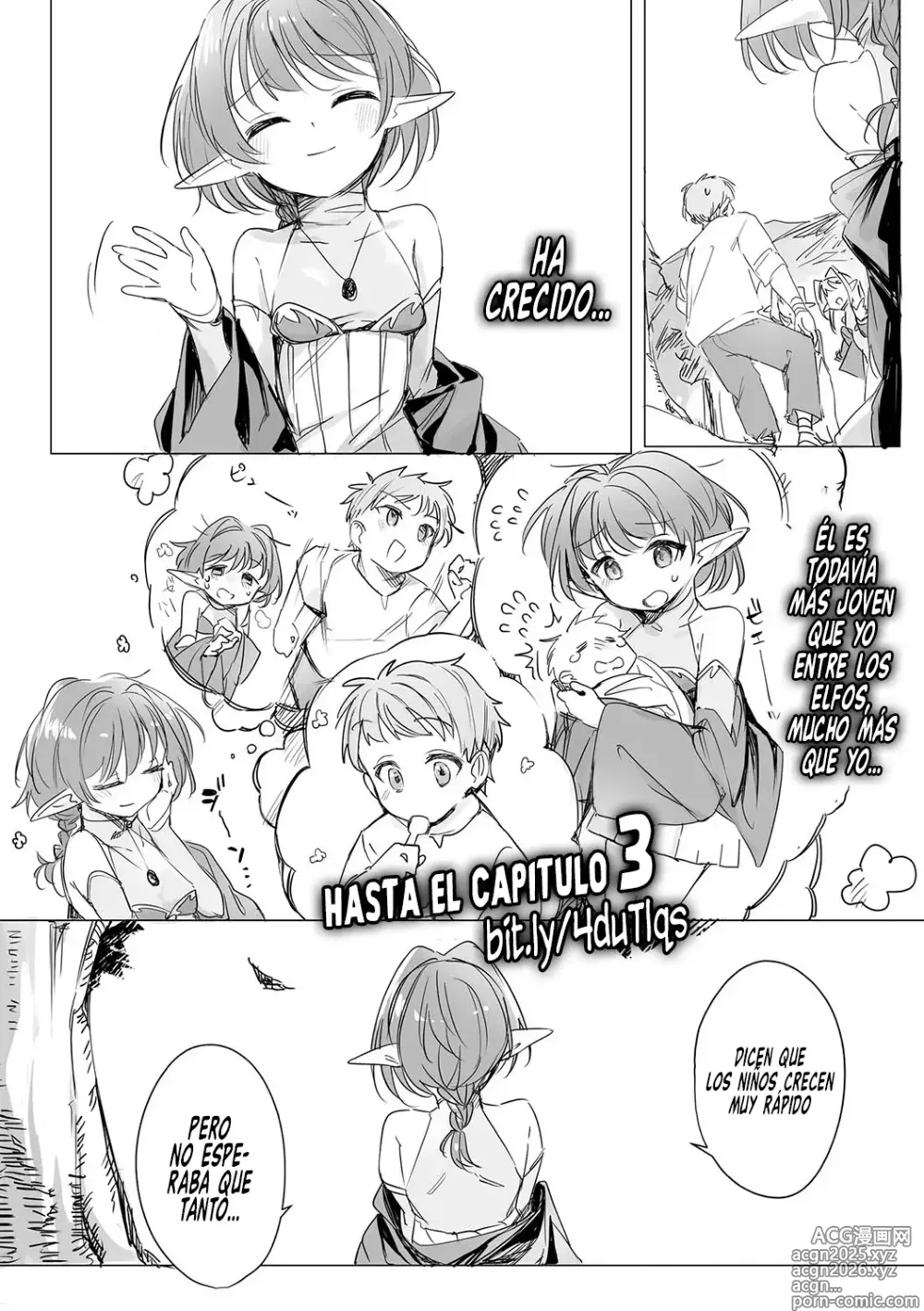 Page 5 of manga Mi Pequeña Mamá Elfa ~Maternidad Prohibida con las Pequeñas Elfas~ Cap. 1