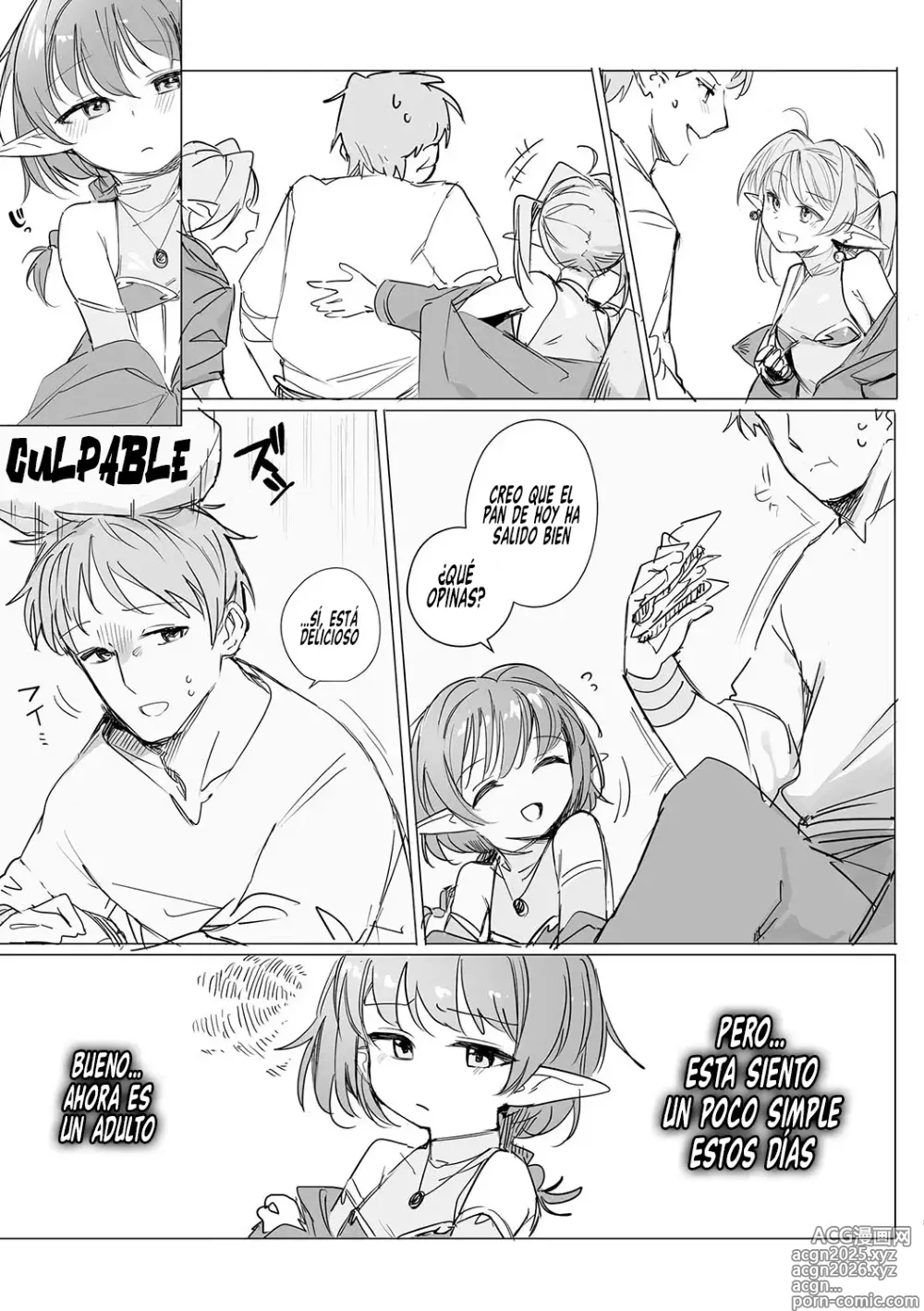 Page 6 of manga Mi Pequeña Mamá Elfa ~Maternidad Prohibida con las Pequeñas Elfas~ Cap. 1