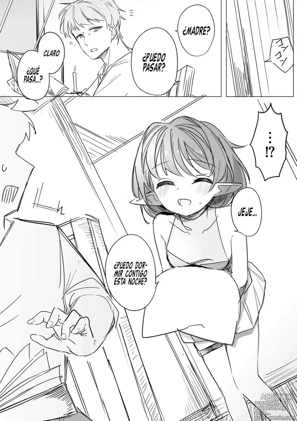 Page 8 of manga Mi Pequeña Mamá Elfa ~Maternidad Prohibida con las Pequeñas Elfas~ Cap. 1