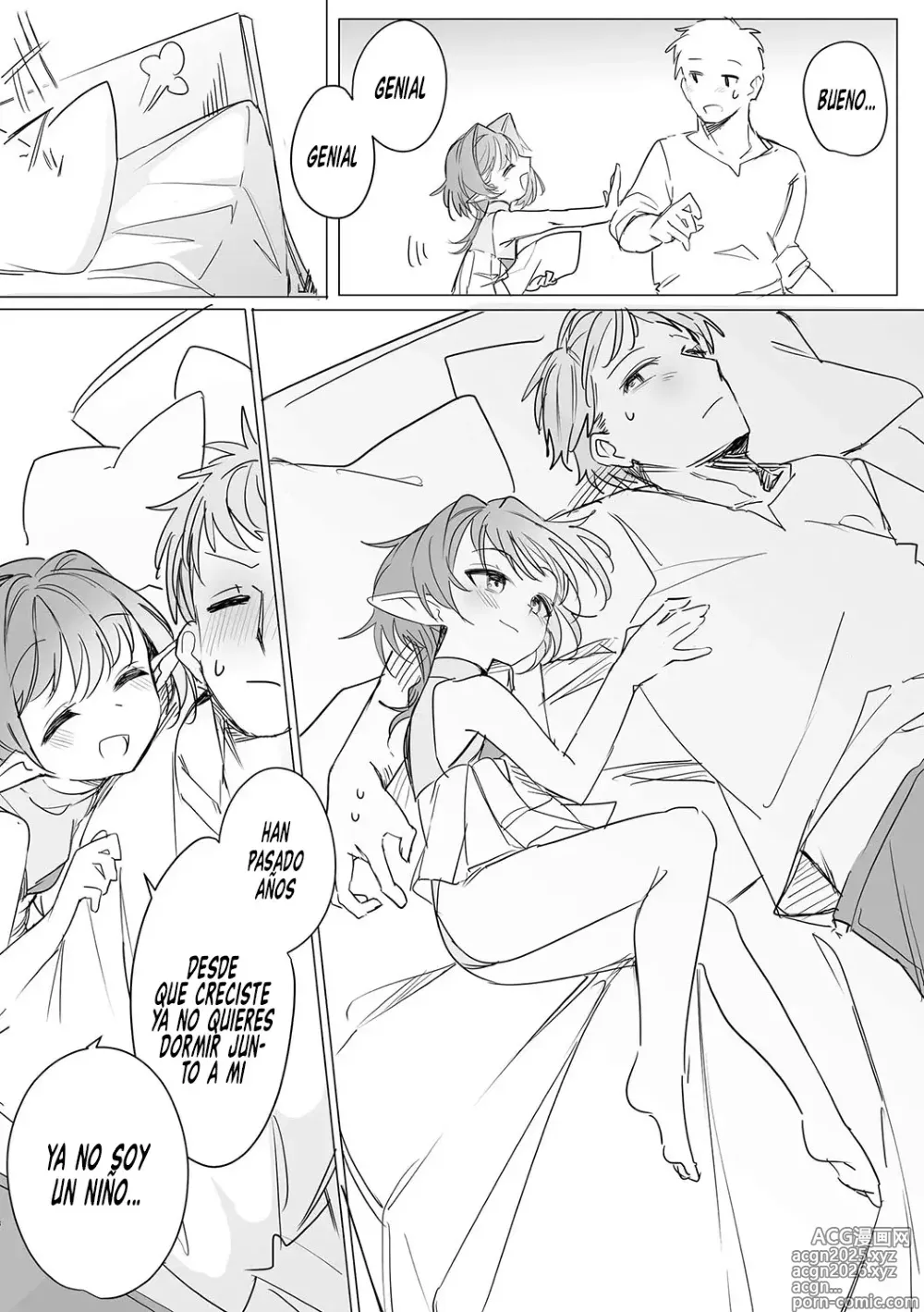 Page 9 of manga Mi Pequeña Mamá Elfa ~Maternidad Prohibida con las Pequeñas Elfas~ Cap. 1