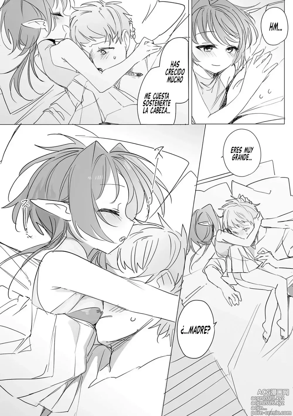 Page 10 of manga Mi Pequeña Mamá Elfa ~Maternidad Prohibida con las Pequeñas Elfas~ Cap. 1