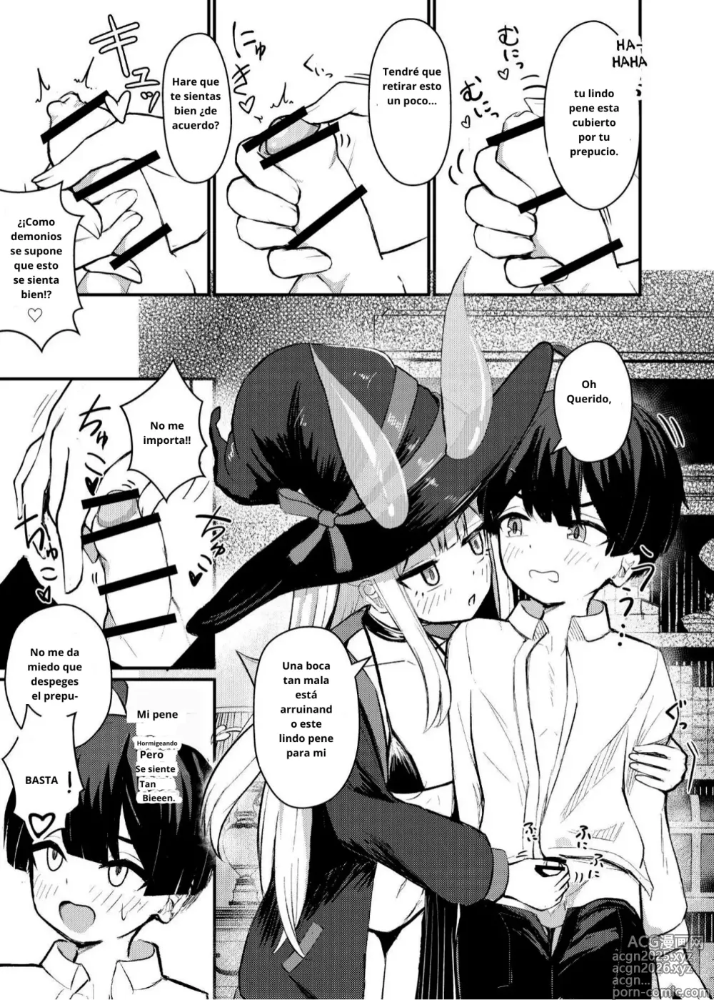 Page 9 of doujinshi Diario de Extracción de Semen de la Loli Súcubo