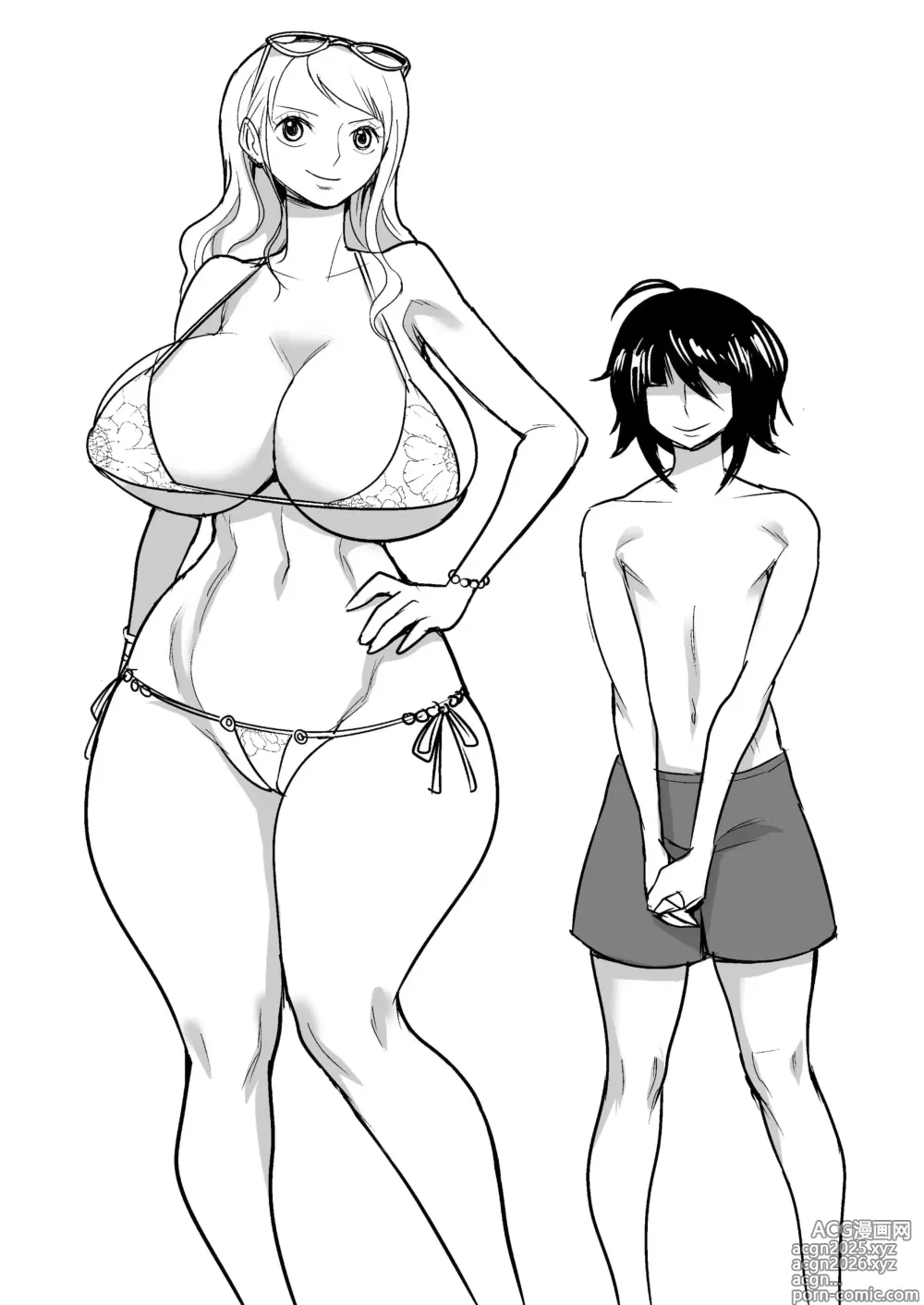 Page 3 of doujinshi NamiRobi OneShota Vacaciones