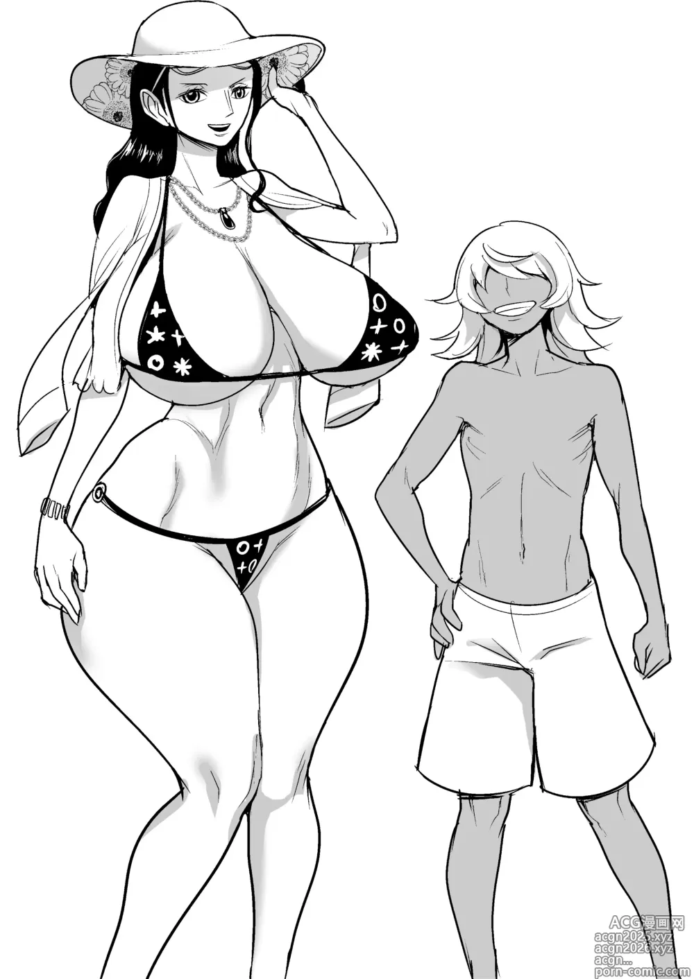 Page 3 of doujinshi NamiRobi OneShota Vacaciones