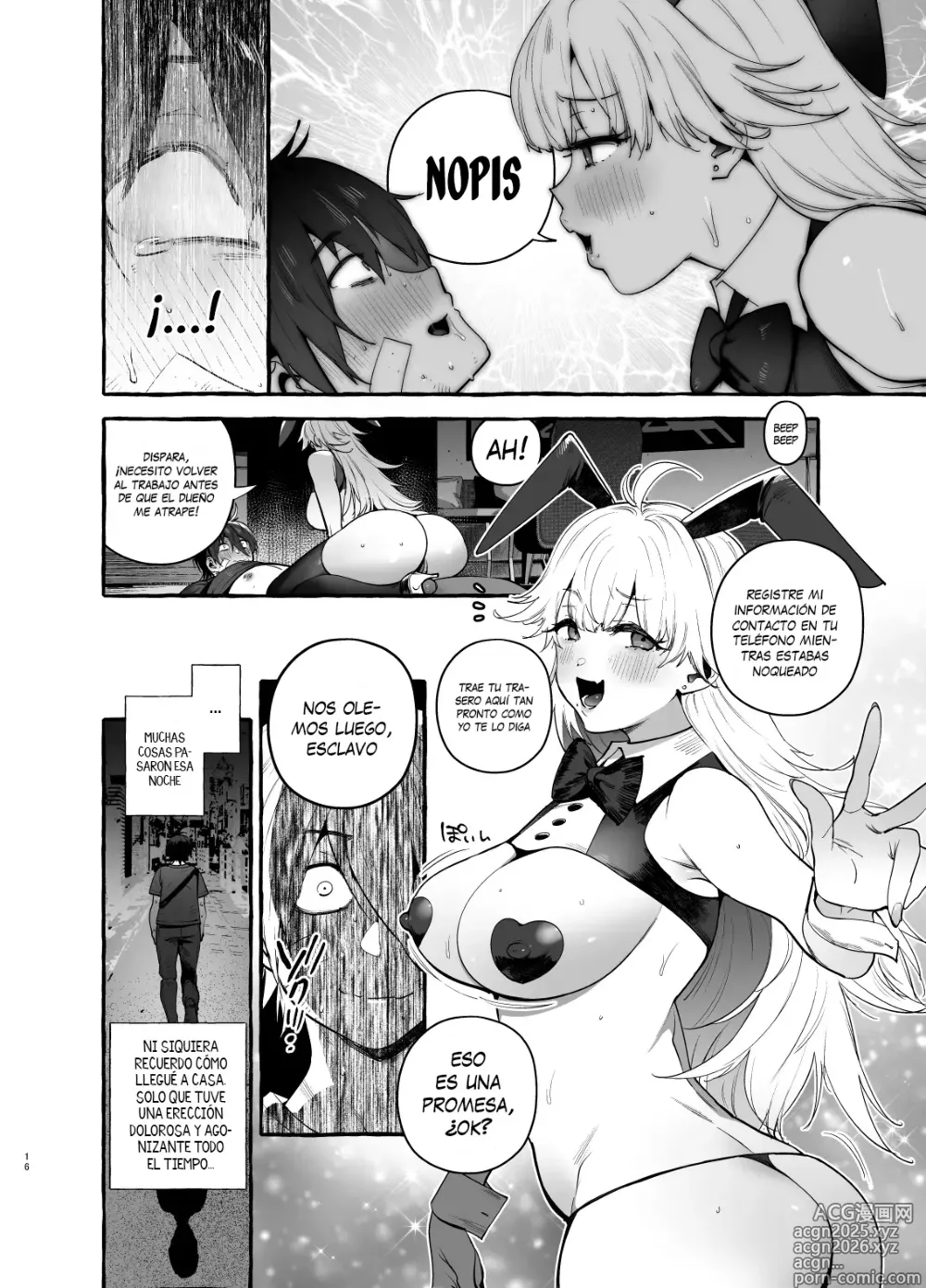 Page 18 of doujinshi La Conejita del Casino (decensored)