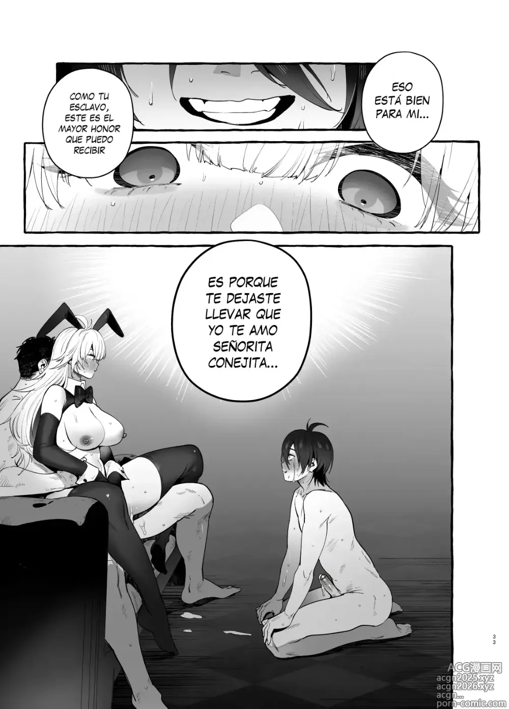 Page 35 of doujinshi La Conejita del Casino (decensored)