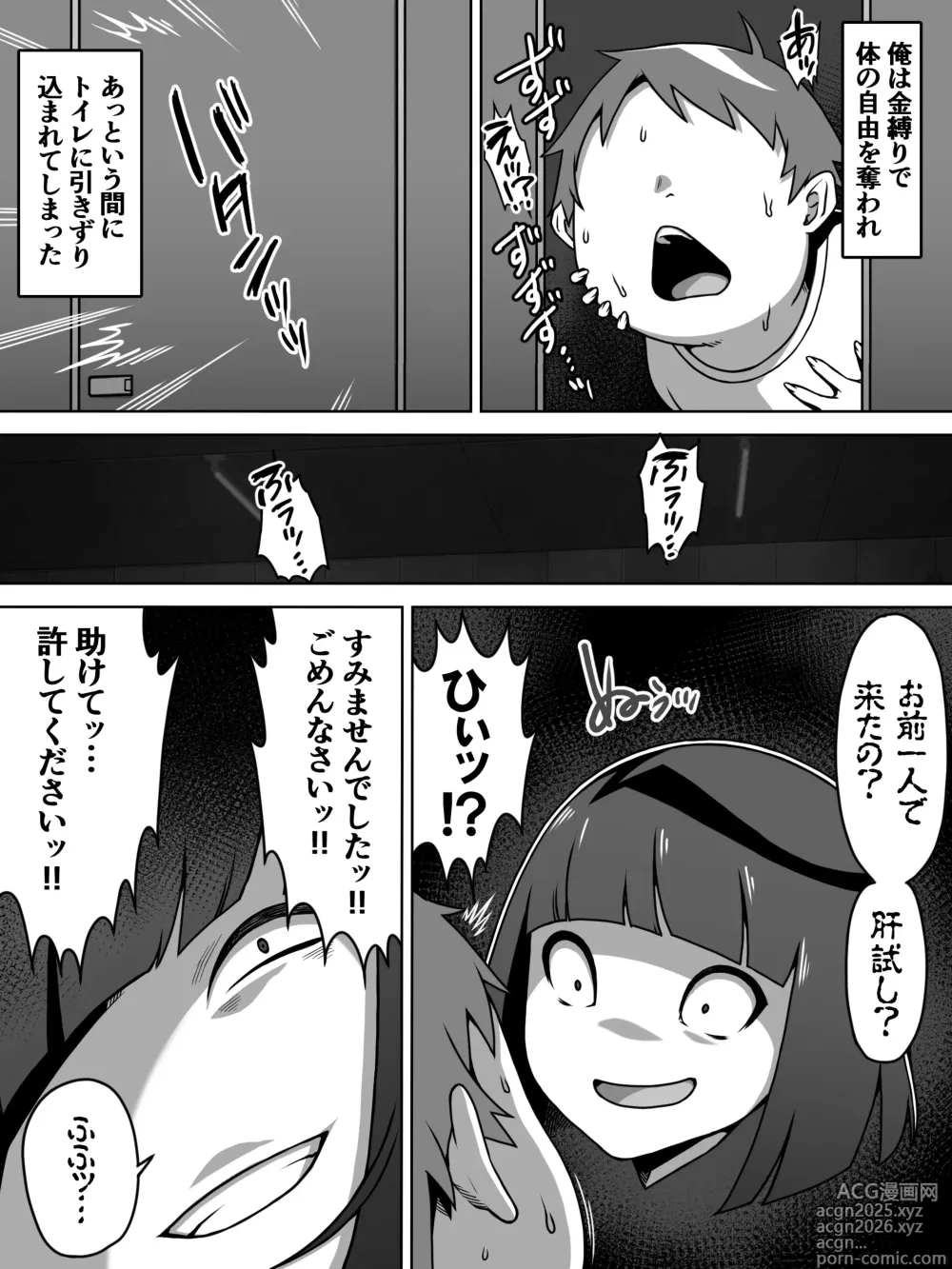Page 4 of doujinshi メスガキトイレの花子さん