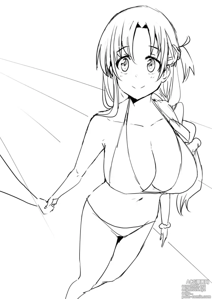 Page 4 of doujinshi Asuna Beach