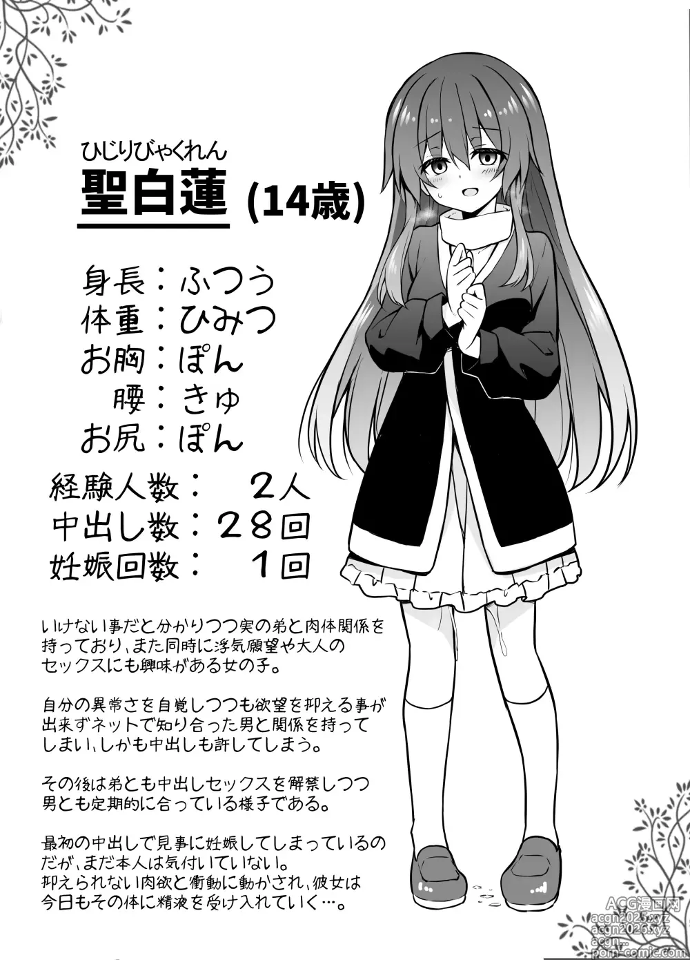 Page 15 of doujinshi Oji-san to no Ikenai Kankei ni Hamacchau Byakuren-chan Manga