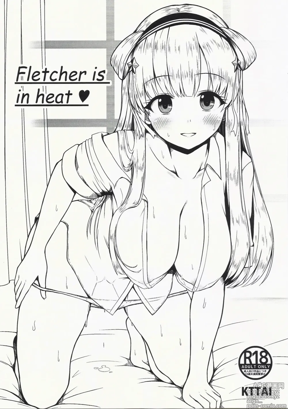 Page 1 of doujinshi Fletcher is in heat