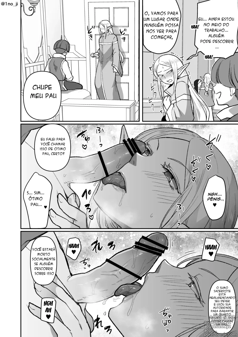 Page 15 of doujinshi Warui Elf o Shemale ni Shite Kaishin saseru Hanashi