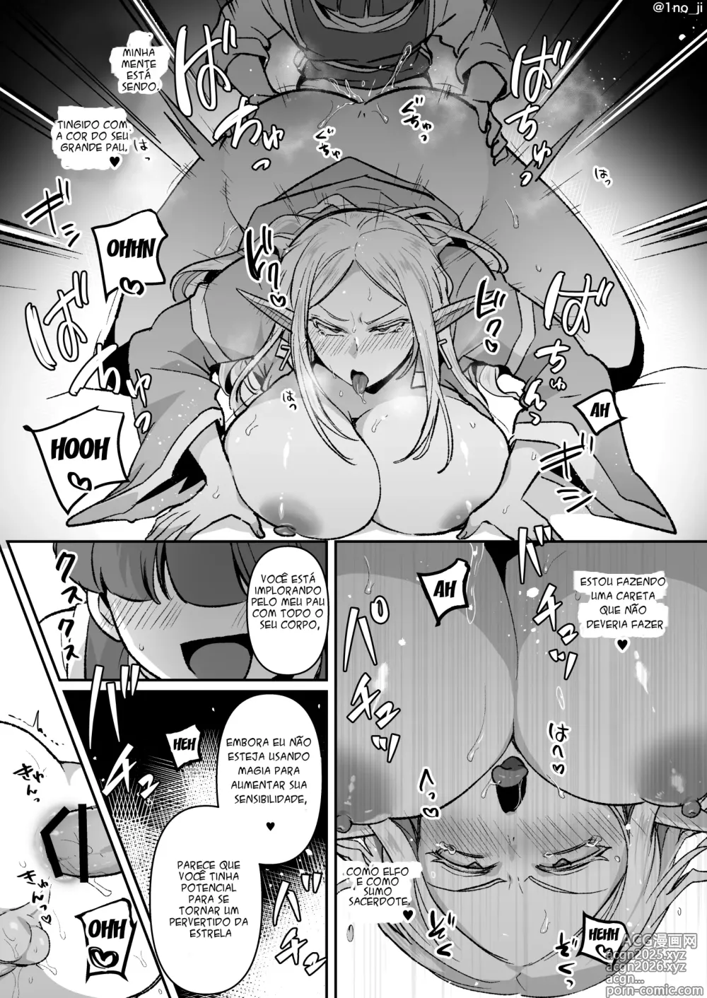 Page 20 of doujinshi Warui Elf o Shemale ni Shite Kaishin saseru Hanashi