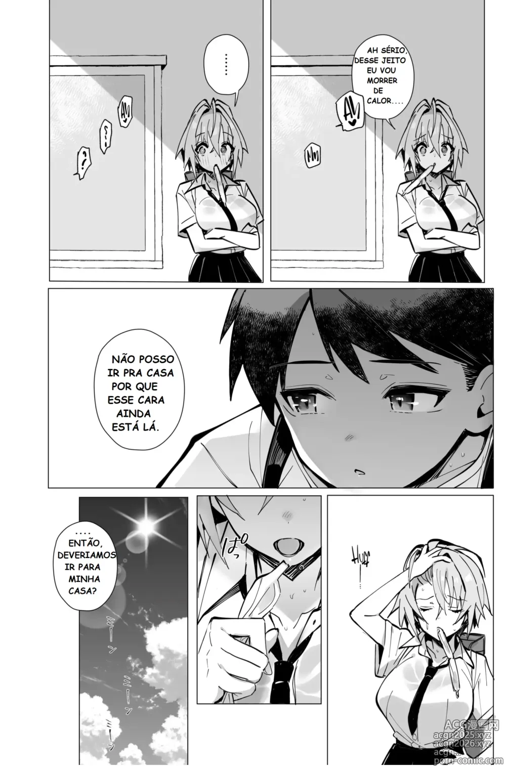 Page 7 of doujinshi Oshi ni Yowai Kinjo no Nee-chan to Boku no Natsu ~Kouhai-chan no Nichijou~