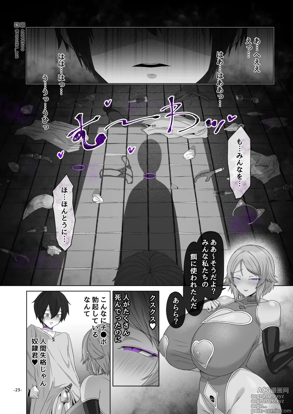 Page 23 of doujinshi Sword Art ●nline ~EP.5 剣士の敗北~