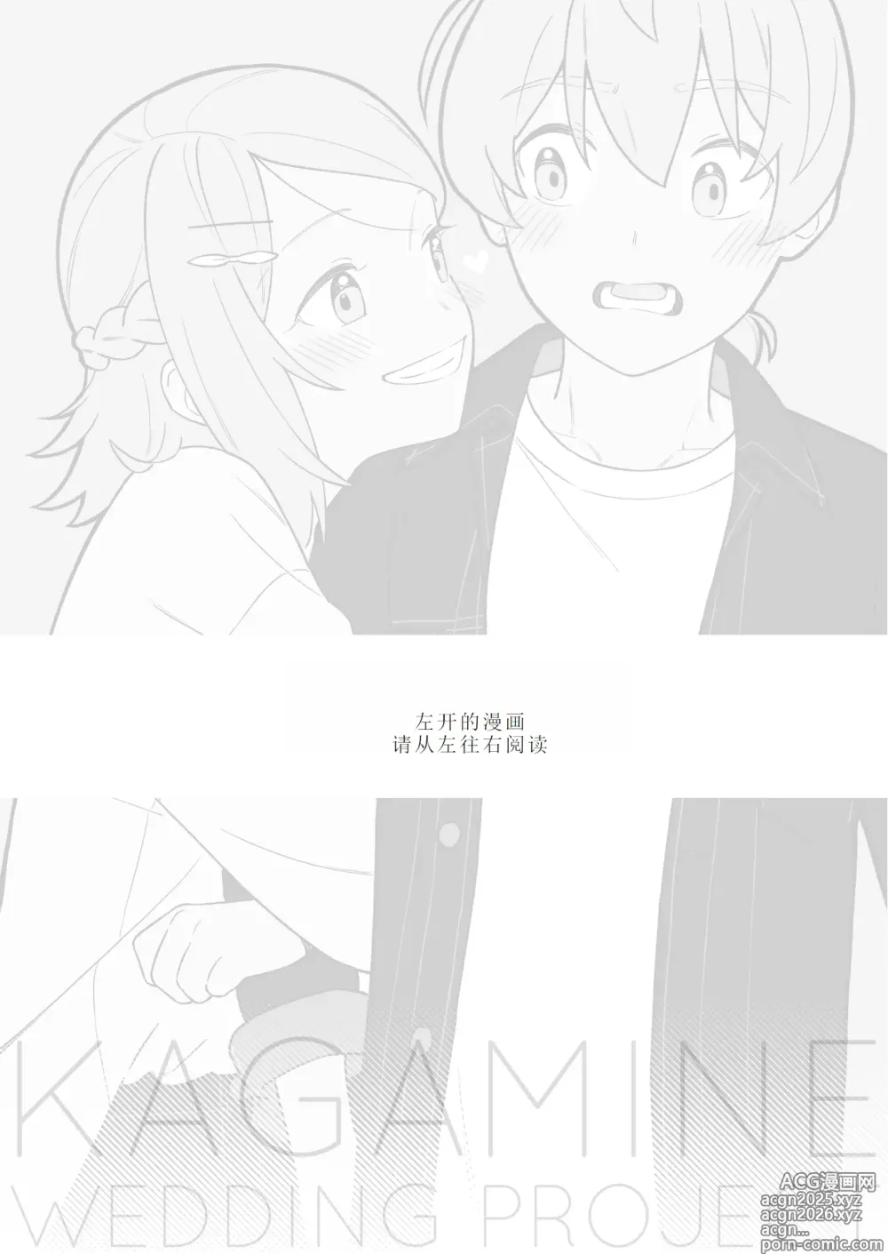 Page 3 of doujinshi KAGAMINE WEDDING PROJECT 2