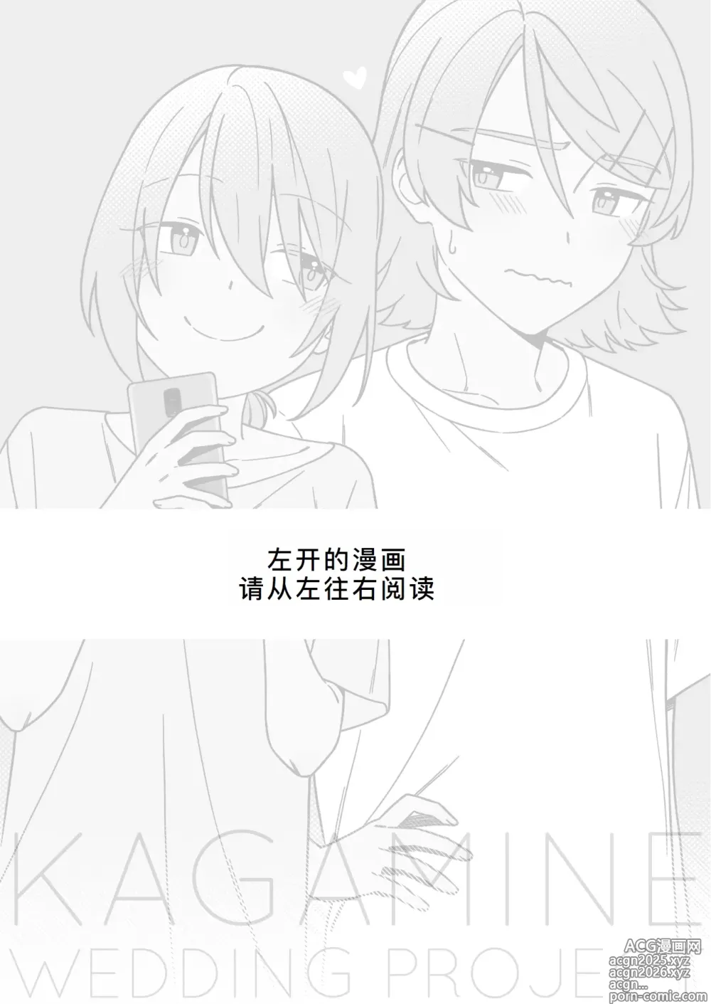 Page 3 of doujinshi KAGAMINE WEDDING PROJECT 3